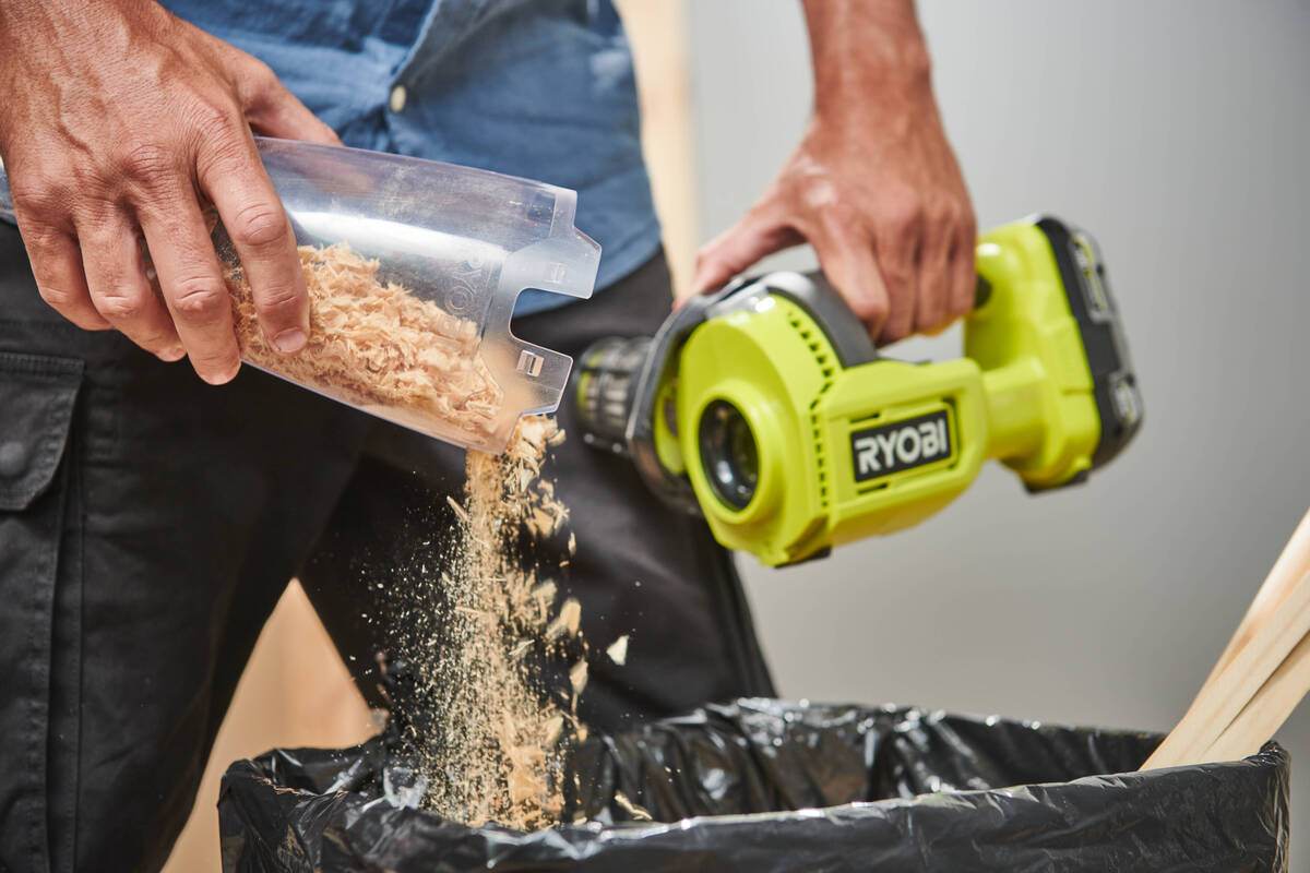 Ryobi Akku-Handsauger 18 V ONE+, Luftstrom 1450 l|min, Handstaubsauger | RHV18-0 | ohne Akku Produktabbildung 3