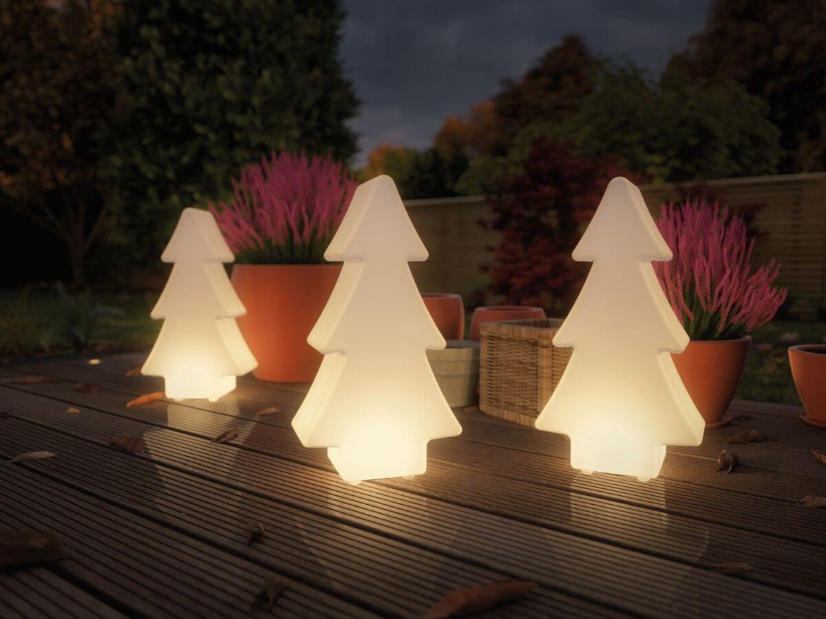 Paulmann Plug & Shine Lichtobjekt Tree, IP67, 24V, Höhe: 49 cm, Warmweiß (3000 K) Baum Produktabbildung 3