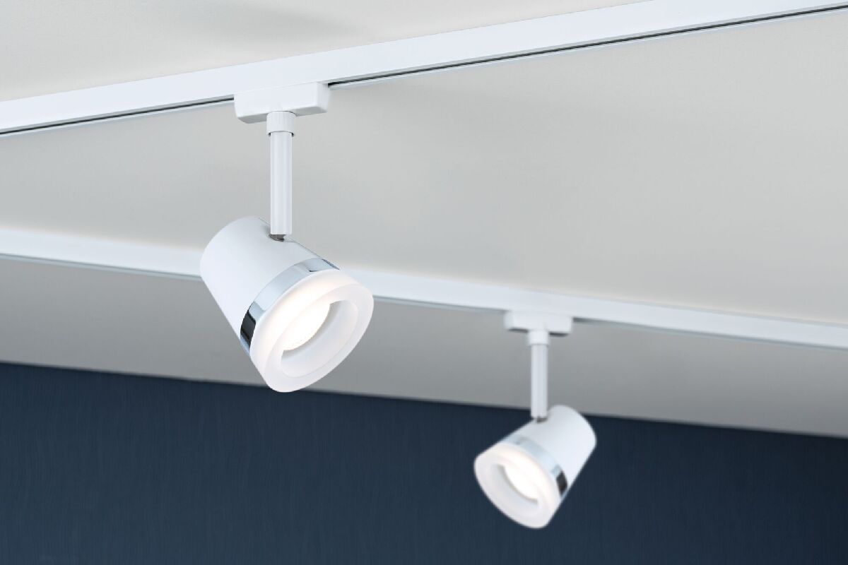 Paulmann URail Spot Cone, max 10W, GU10, ohne Leuchtmittel, 230V LED Schienensystem, Signalweiß Produktabbildung 6