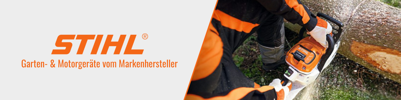 Banner STIHL - Garten- & Motorgeräte vom Markenhersteller