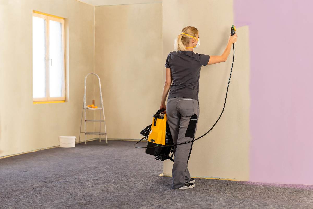 WAGNER Akku-Farbsprühsystem Control Pro 300 Move 18V, ohne Akku + Ladegerät, (max) 0,9 l min Produktabbildung 3