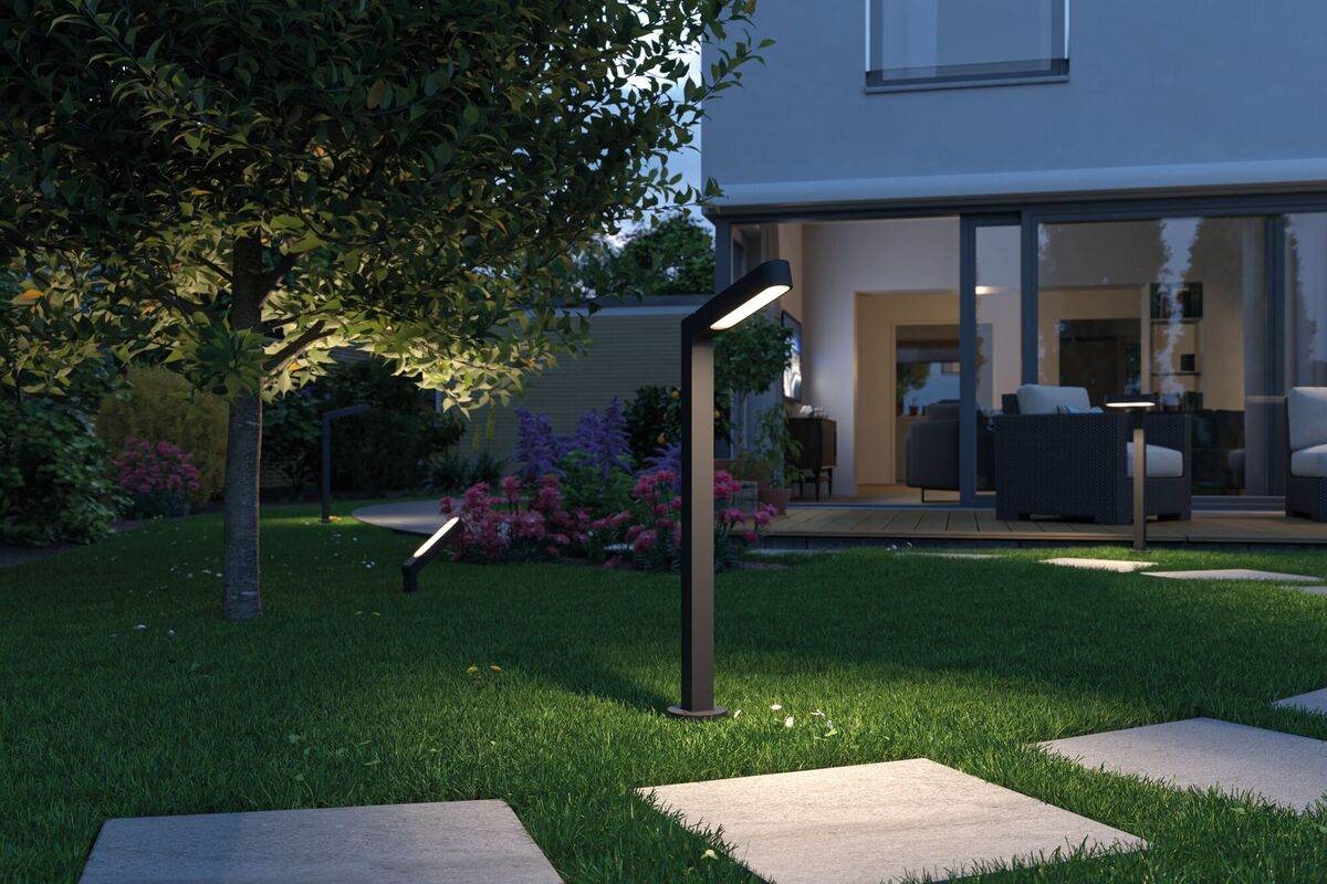 Paulmann Plug & Shine Basisset LED Spot Ito, 24 V, IP65, Anthrazit, 3000 K Warmweiß, Dimmbar Produktabbildung 8