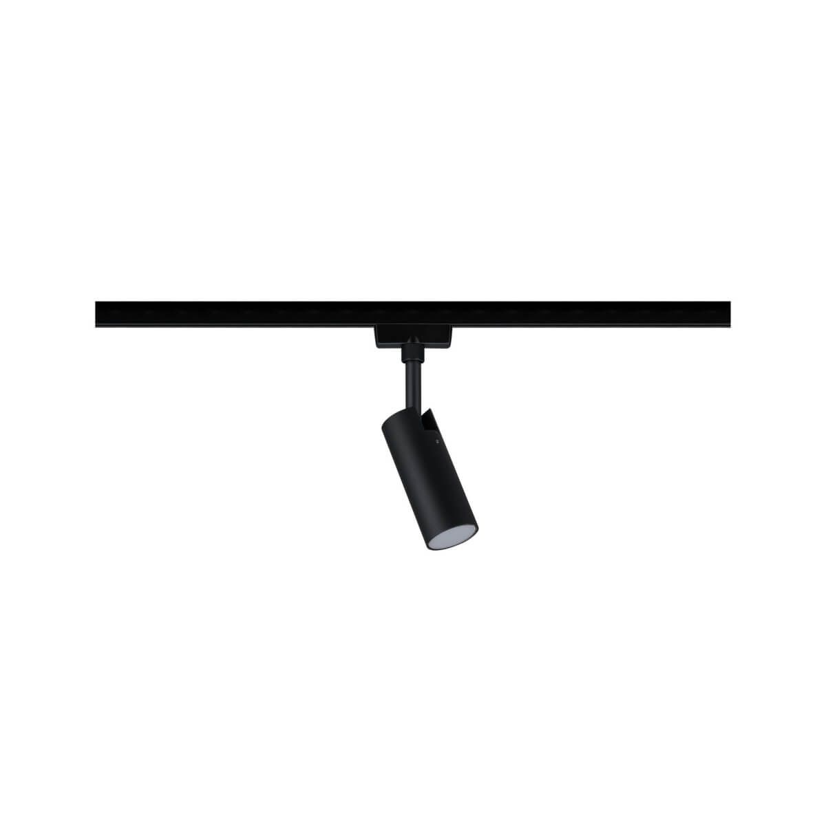 Paulmann URail LED Spot Tubo, 5W, 520 lm, Warmweiß 3000 K, 230V Schienensystem, Schwarz matt Produktabbildung 7
