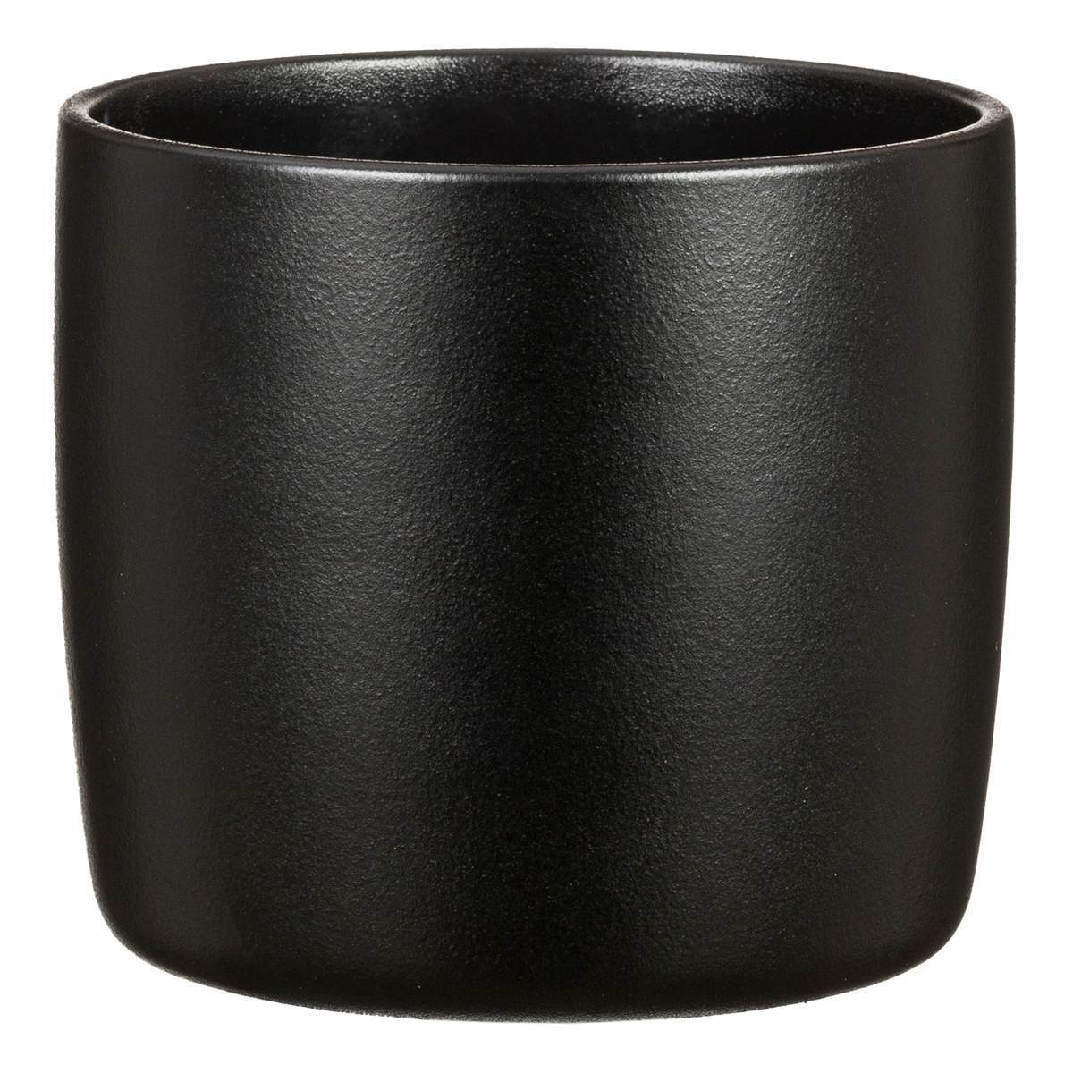 Scheurich Solido Blumentopf aus Keramik, rund, Ebano, 17,6 x 16 cm Produktabbildung