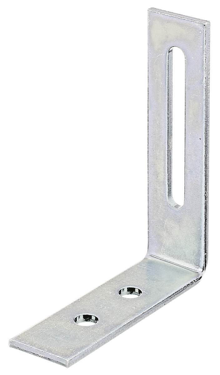 Alberts Verstellwinkel zum Aufschrauben, 65 x 80 x 20 mm, Stahl, Weiß, 50 Stück Produktabbildung 4