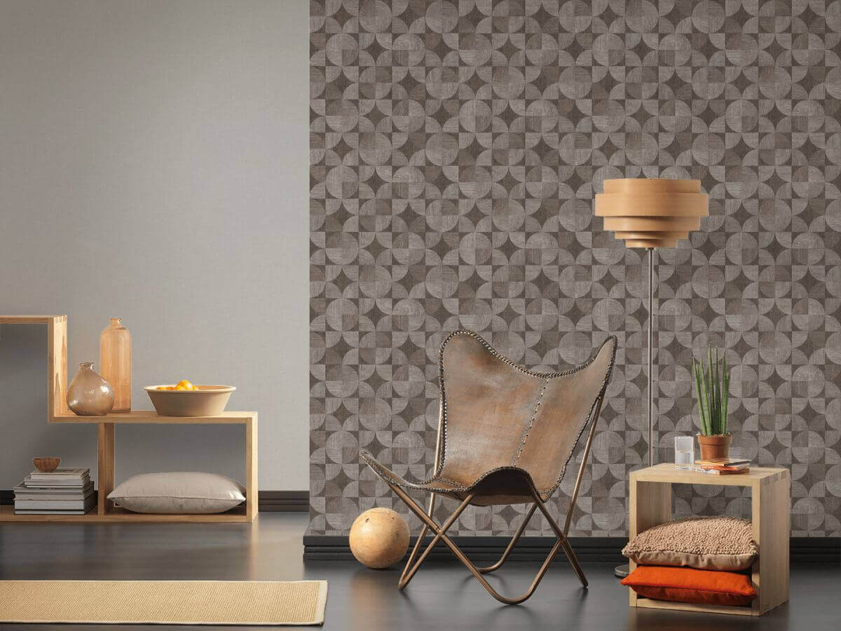 Livingwalls Grau Unifarben Strukturen Vliestapete Metropolitan Stories 369255 Produktabbildung 5