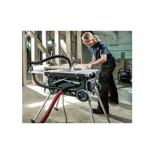 Metabo Mobile Tischkreissäge TS254 mit Untergestell, 2000 W, Sägeblatt-Ø 254 mm, Schnittbreite 63 cm Produktabbildung 2