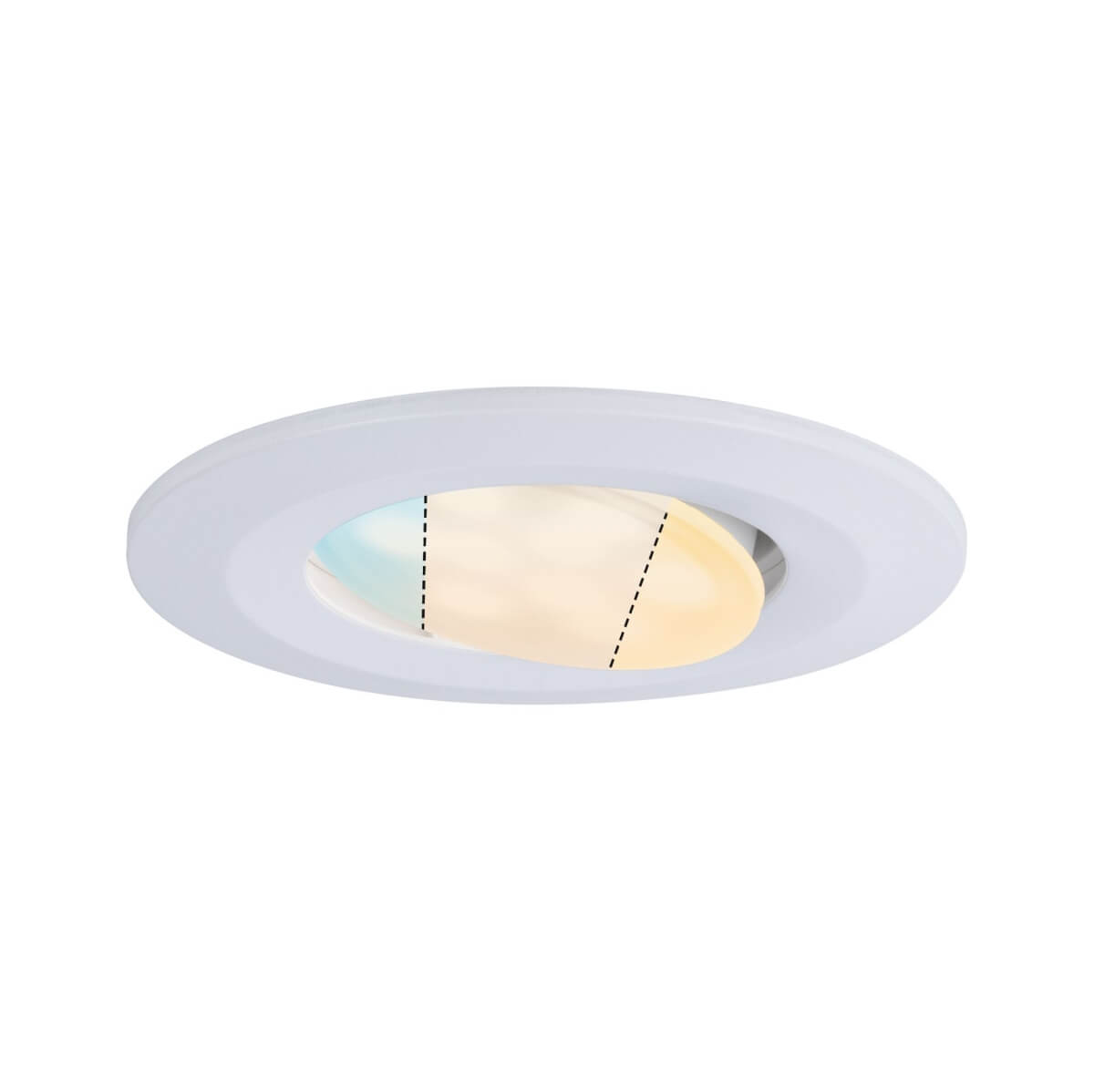 Paulmann LED Einbauleuchte HomeSpa Calla | Flache Einbaulampe  WhiteSwitch | IP65 Badlampe, 3er-Set Produktabbildung 2