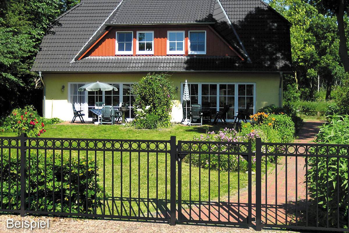 Alberts Zaunfeld Circle Schmuckzaun-Feld, Anthrazit oder Schwarz, 100 oder 120 cm Höhe, Aluminium Produktabbildung 9