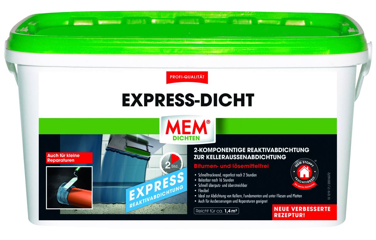 Schnelltrocknende Wäsche MEM Express-Dicht | schnelltrocknende Reaktivabdichtung | MEM_30836083