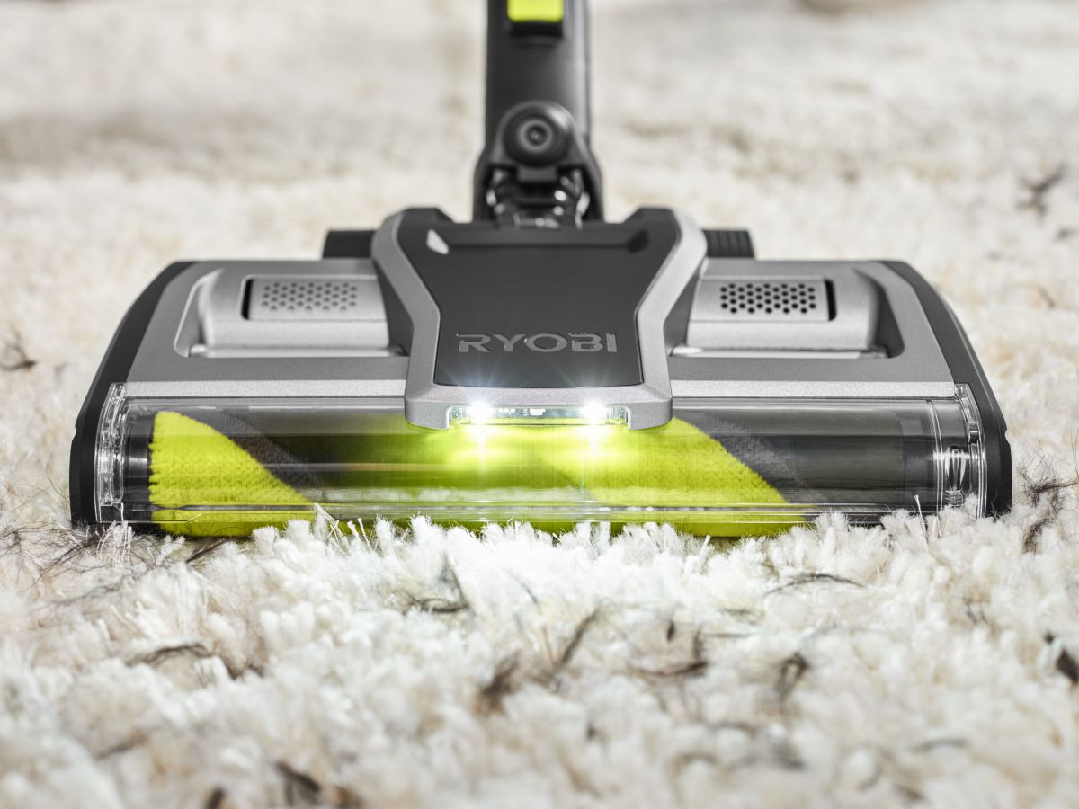 Ryobi Akku-Staubsauger 18V ONE+ RASV18BL-0, 135 AW, Brushless, HEPA 13, Tierhaar-Bodendüse, ohne Akku Produktabbildung 2