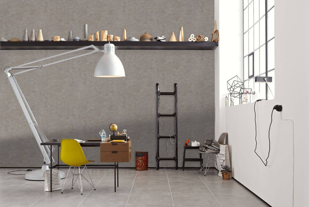 Livingwalls Braun Putz Beton Vliestapete Metropolitan Stories 369111 Produktabbildung 4