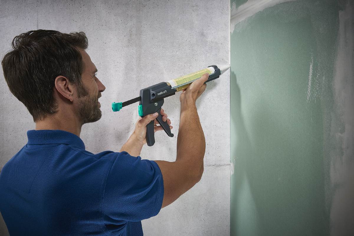 wolfcraft Kartuschenpresse MG 600 PRO, für Bitumen, Silikon, Acryl & Klebstoff aus 310-ml-Kartuschen Produktabbildung 5