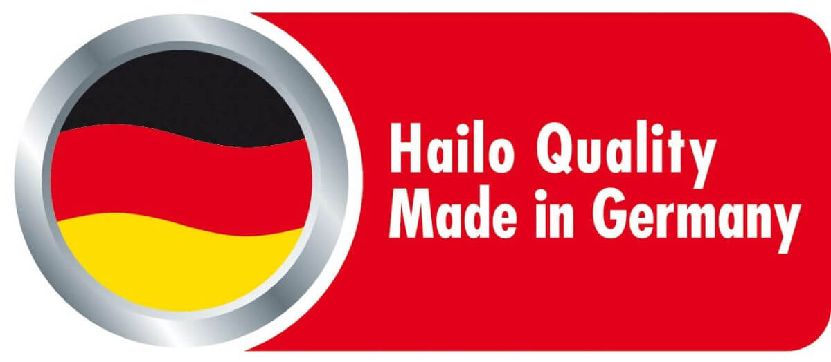 Hailo 2A-Ware ProfiLOT Aluminium-Teleskopleiter, gratis Einhängetritt, Kombi-Leiter 2x9 + 1x8 Stufen Produktabbildung 9