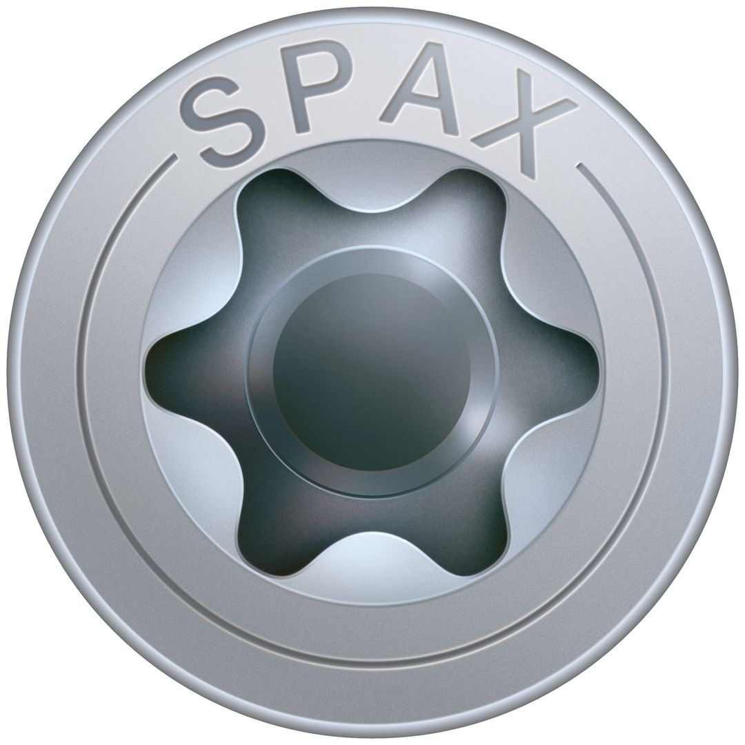 SPAX Universalschraube WIROX Teilgewinde Senkkopf T-STAR plus T20 A9J, 180 Stück, 3,5 x 30 mm Produktabbildung 6