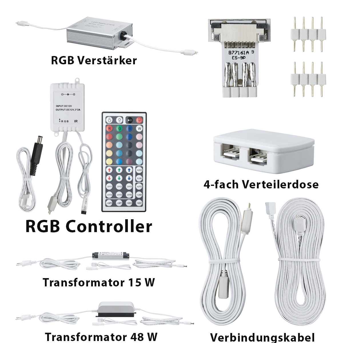 Paulmann LED-Stripes - Function YourLED, Zubehör und Transformatoren für RGB, ECO, Weiß Produktabbildung 3