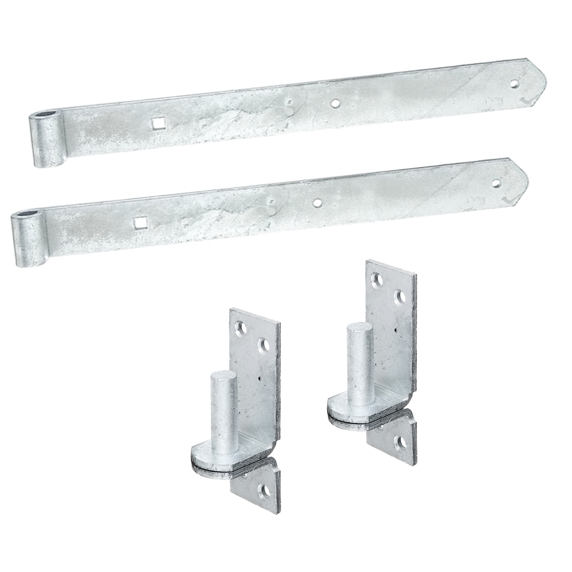 siwitec Ladenband 2er Set 300 mm mit engen Kloben, Ø13 mm, feuerverzinkt Produktabbildung 2