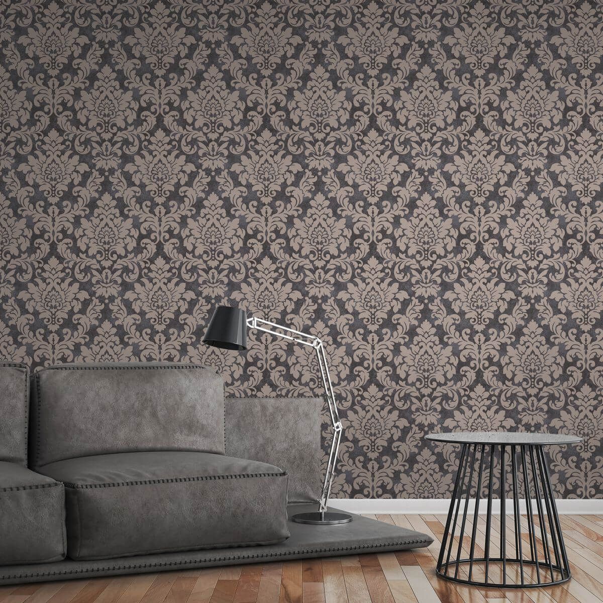 AS Creation Tapete | Barocktapete Beige Metallic Schwarz | Trendwall Produktabbildung 6