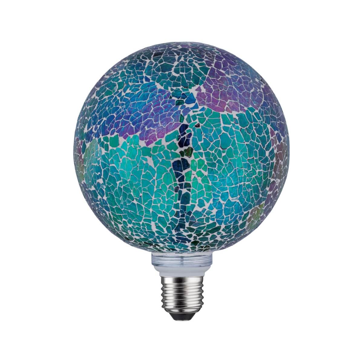 Paulmann LED Globe Ø 130 mm, 5W = 40W, 470 lm, E27, Miracle Mosaic Mix, dimmbar Produktabbildung 2