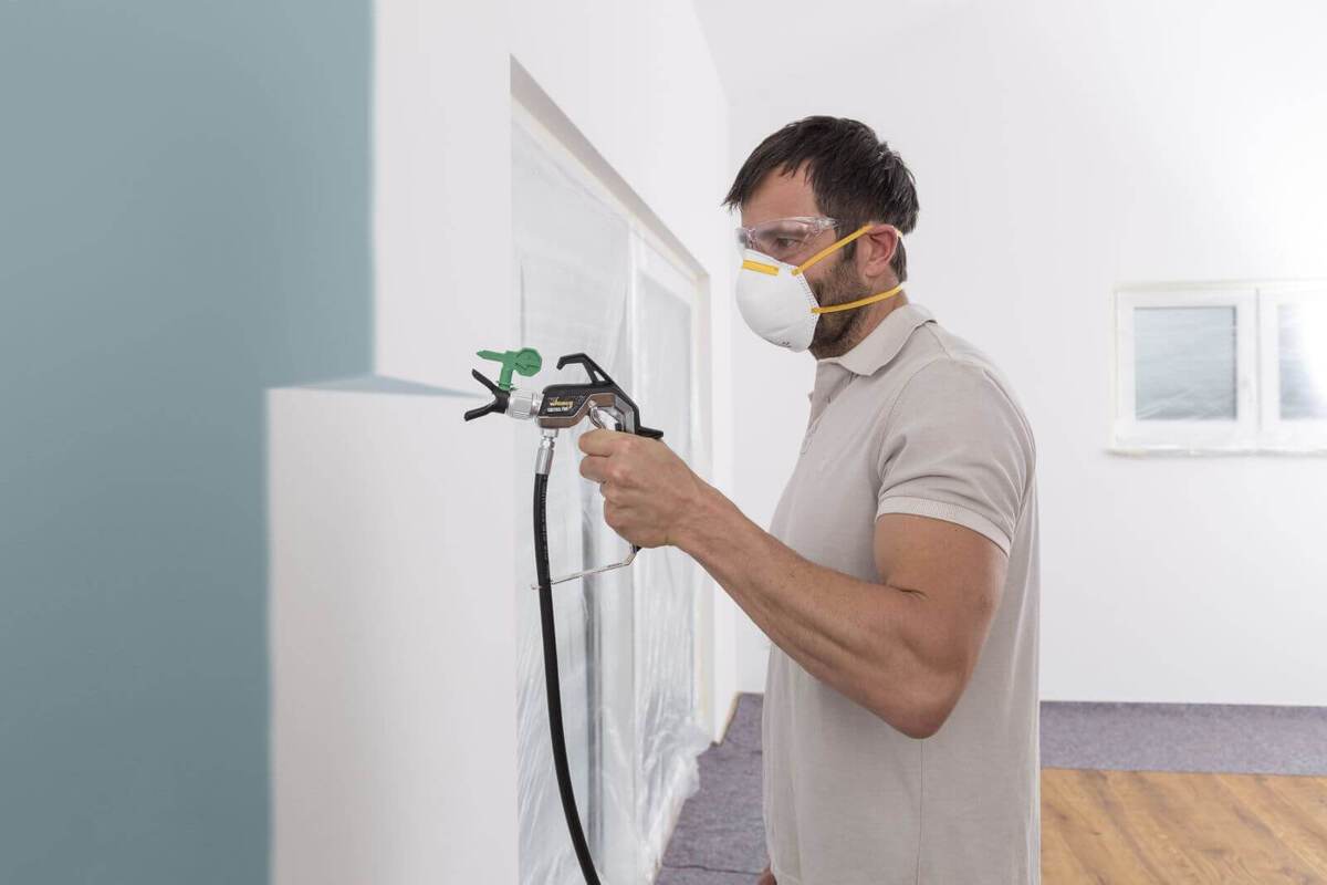 WAGNER AIRLESS HEA CONTROL PRO 350 M PROFI FARBSPRÜHSYSTEM MIT HYBRID-PISTOLE Produktabbildung 5