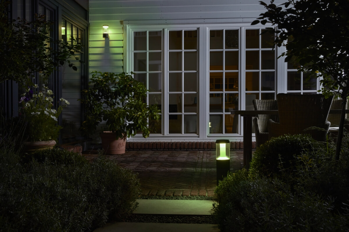 Ledvance SMART+ Outdoor Laterne, 12 W, 650 lm, IP44, 2000-6500K, Dimmbar, RGBW, Pollerleuchte, 50 cm Produktabbildung 10