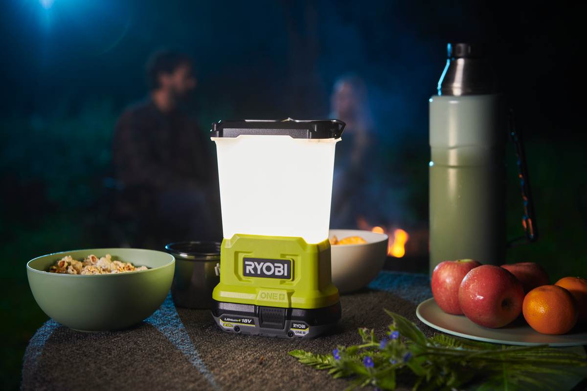 Ryobi Akku LED-Laternenlampe ONE+ 18 V | 850 Lumen | RLL18-0 | ohne Akku & Ladegerät Produktabbildung 10