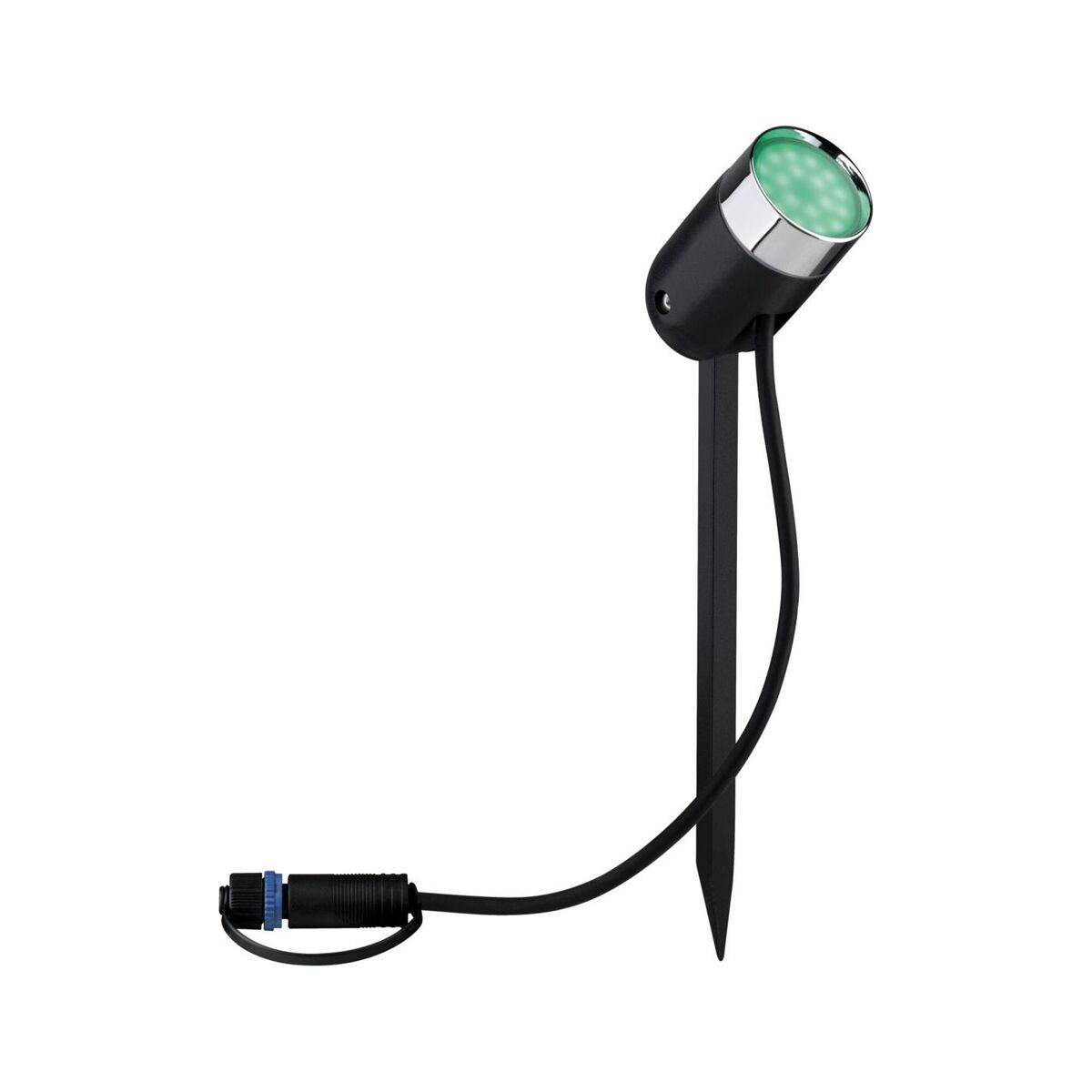 Paulmann Plug & Shine Bundle, Smart Home Smik Gateway + Led Gartenstrahler Pike, Basisset, RGBW+ Produktabbildung 5