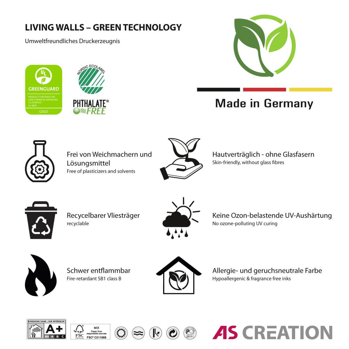 AS Creation Designwalls Concrete Old, Illusion Fototapete, Betontapete, Grau, Braun, XXL Wandtapete 118787 Produktabbildung 4