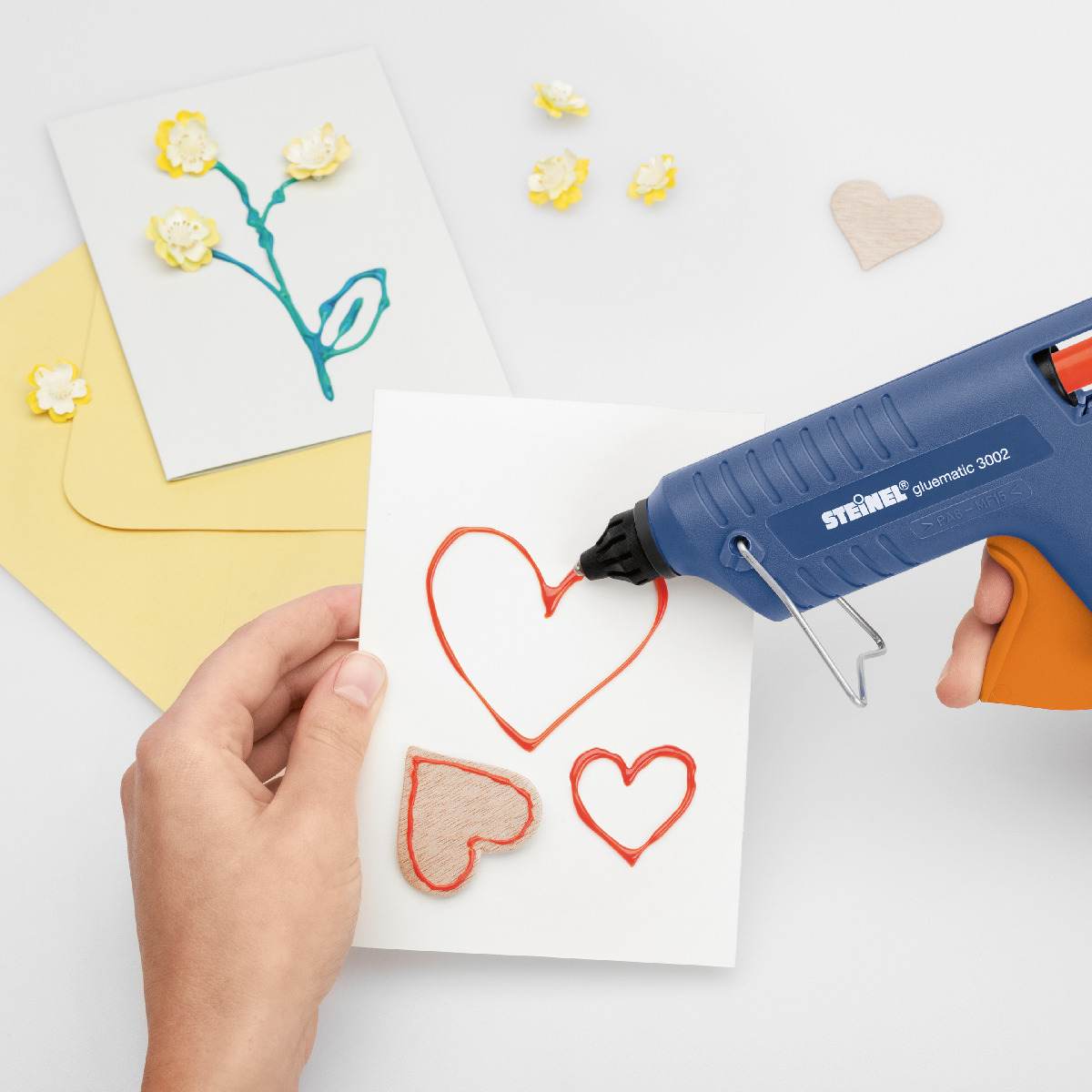 Steinel Heißklebepistole GLUEMATIC 3002 mit oder ohne Kofferset Produktabbildung 4