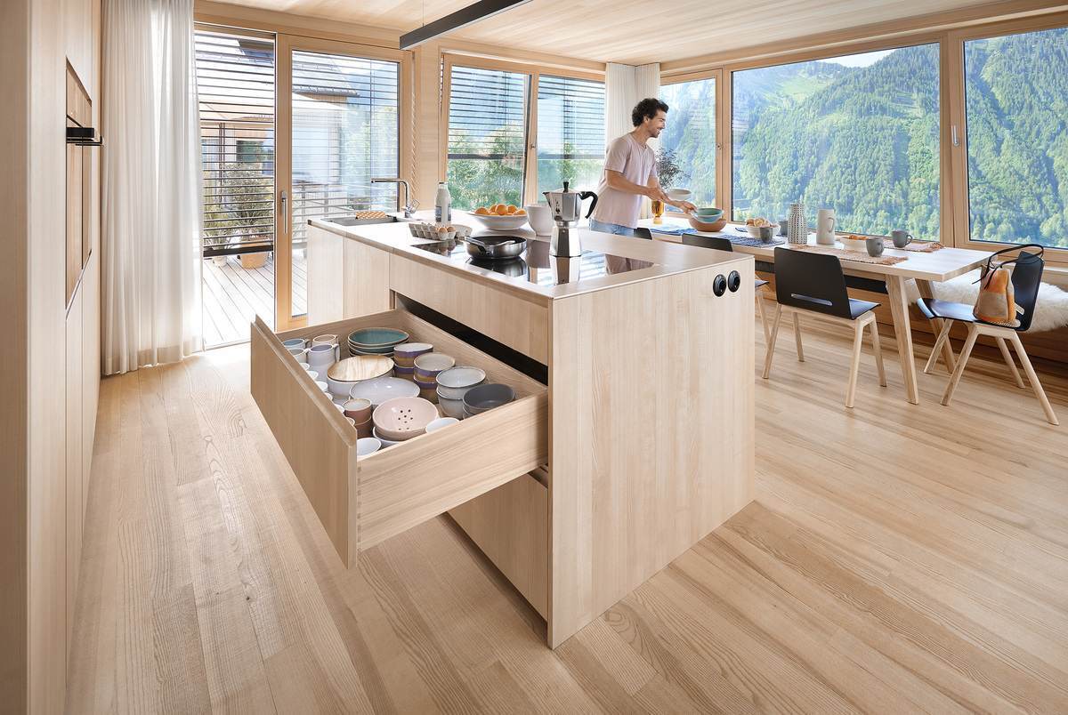 siwitec Blum MOVENTO Führungssystem mit BLUMOTION Produktabbildung 7