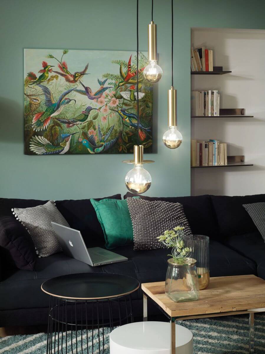 Paulmann LED Globe Kopfspiegel Gold, Ø 125 mm, 5W, E27, Warmweiß, dimmbar Produktabbildung 2