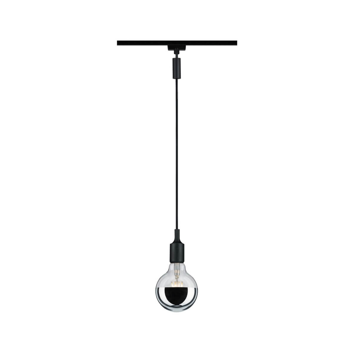Paulmann URail Universal Pendel Adapter, 230V Schienensystem, Schwarz matt Produktabbildung 3