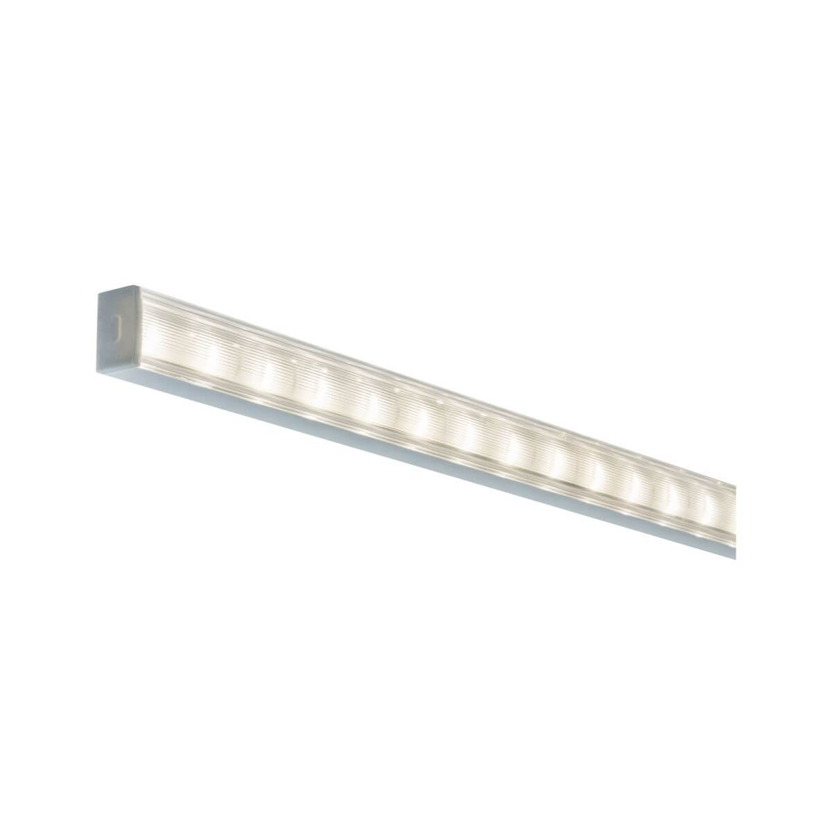 Paulmann Square Profil mit satiniertem Diffusor, Eloxiert,1 m, Rostfrei, Aluprofil Produktabbildung