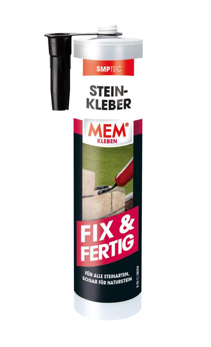 MEM Stein-Kleber Fix & Fertig | zum Verkleben von Steinelementen Produktabbildung
