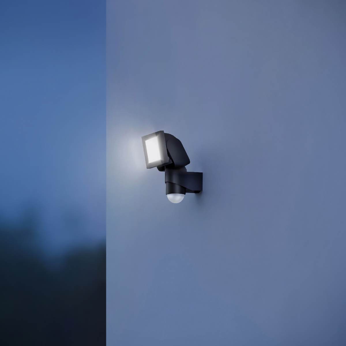 Steinel LS 300 S 29,5 W, 2704 lm, 240° Sensor, 12 m Reichweite, IP44, 4000 K Neutralweiß Produktabbildung 2