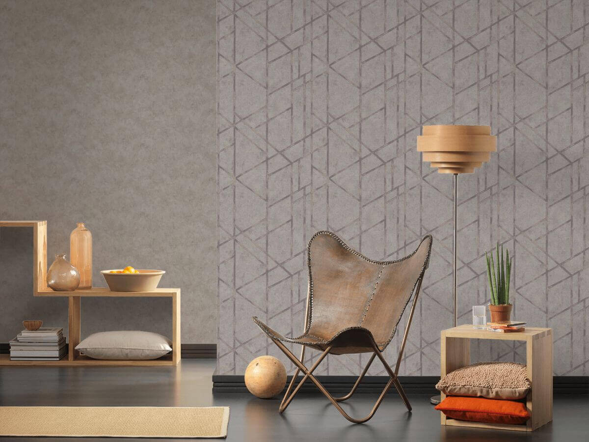 Livingwalls Grau Linien Modern Vliestapete Metropolitan Stories 369282 Produktabbildung 4
