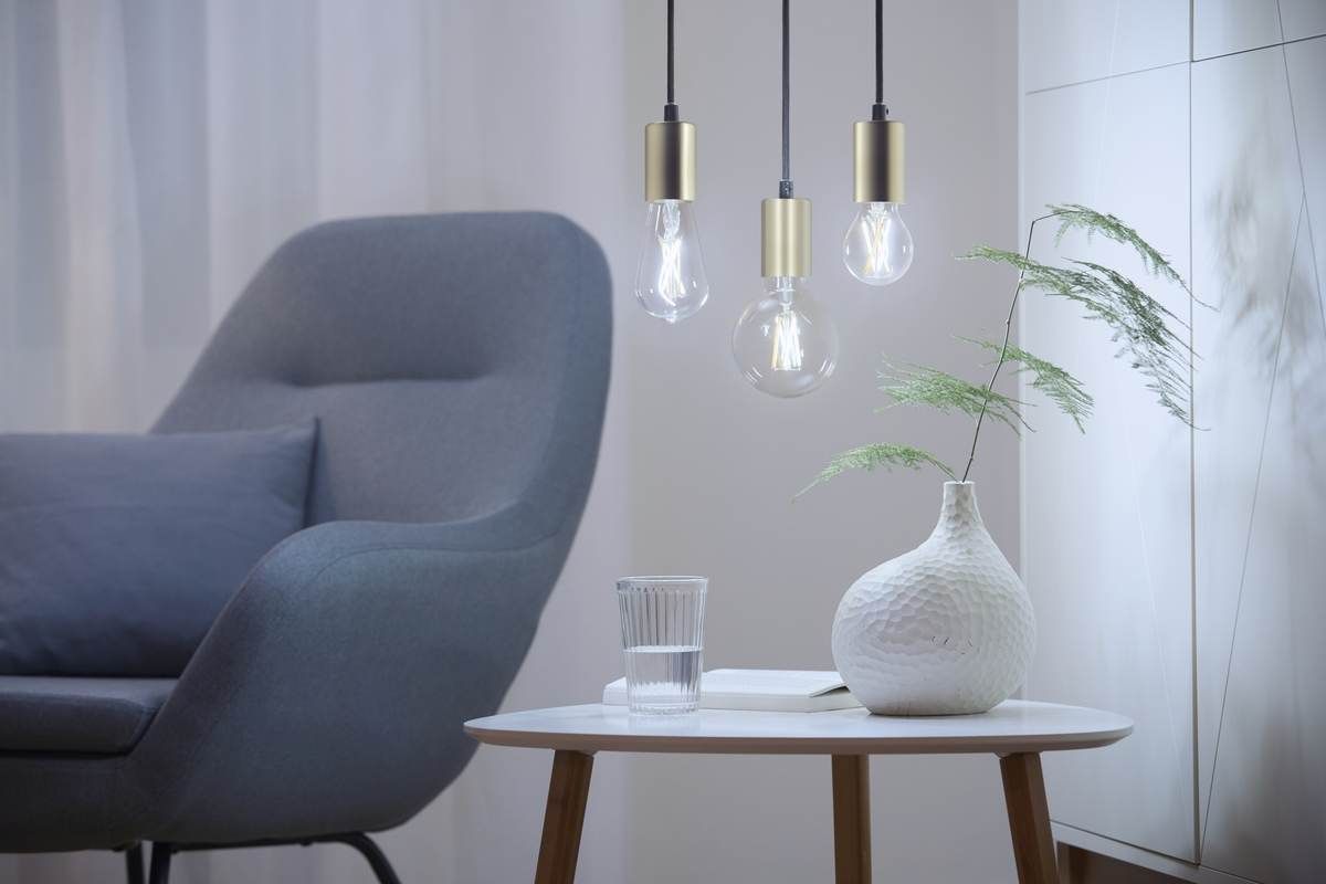 B-Ware WiZ E27 G95 Klare Filament-Leuchte Globe-Form Tunable White dimmbar via App 806 lm Produktabbildung 3