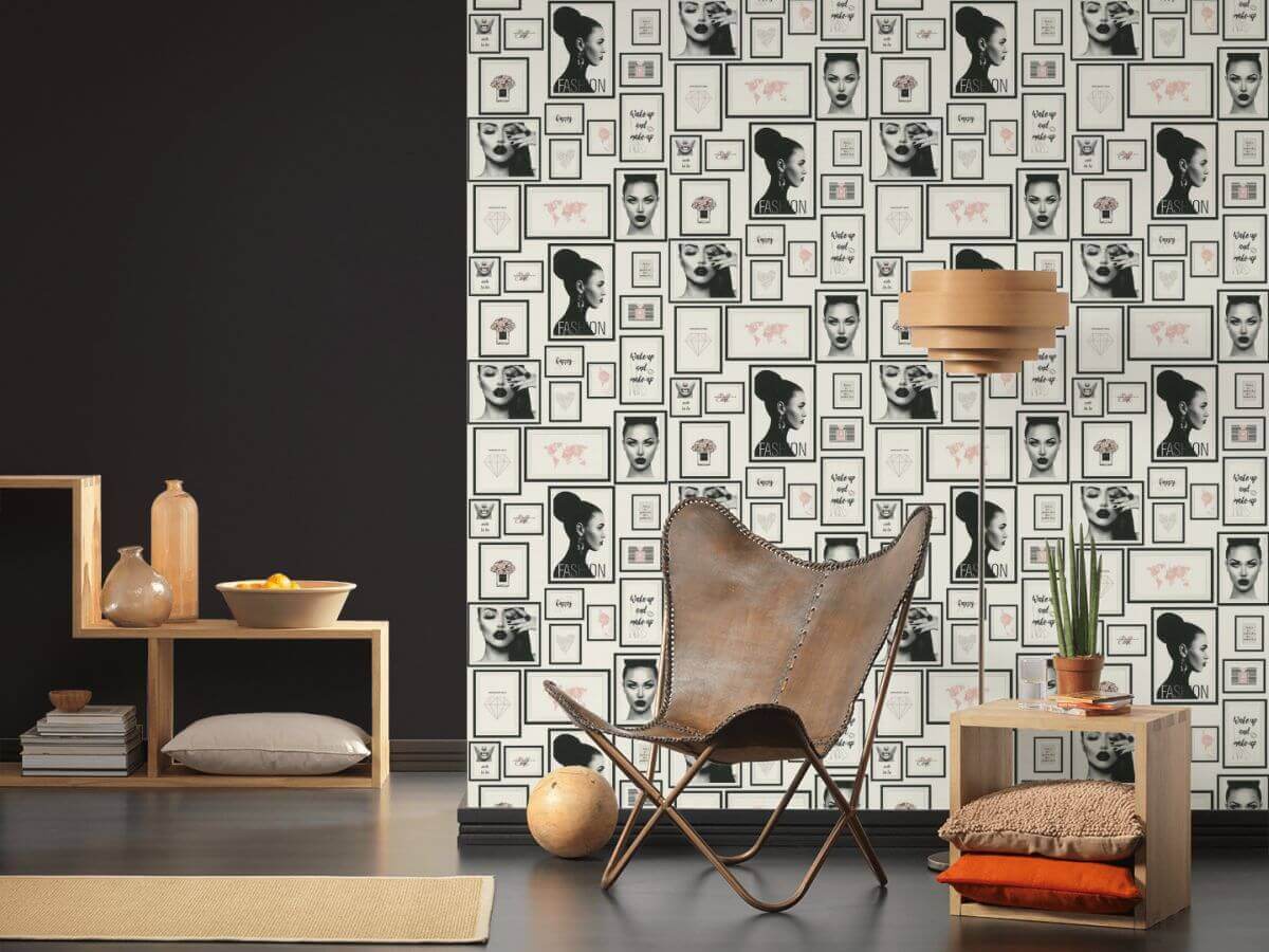 Livingwalls Schwarz Unifarben Vliestapete Metropolitan Stories 369322 Produktabbildung 3