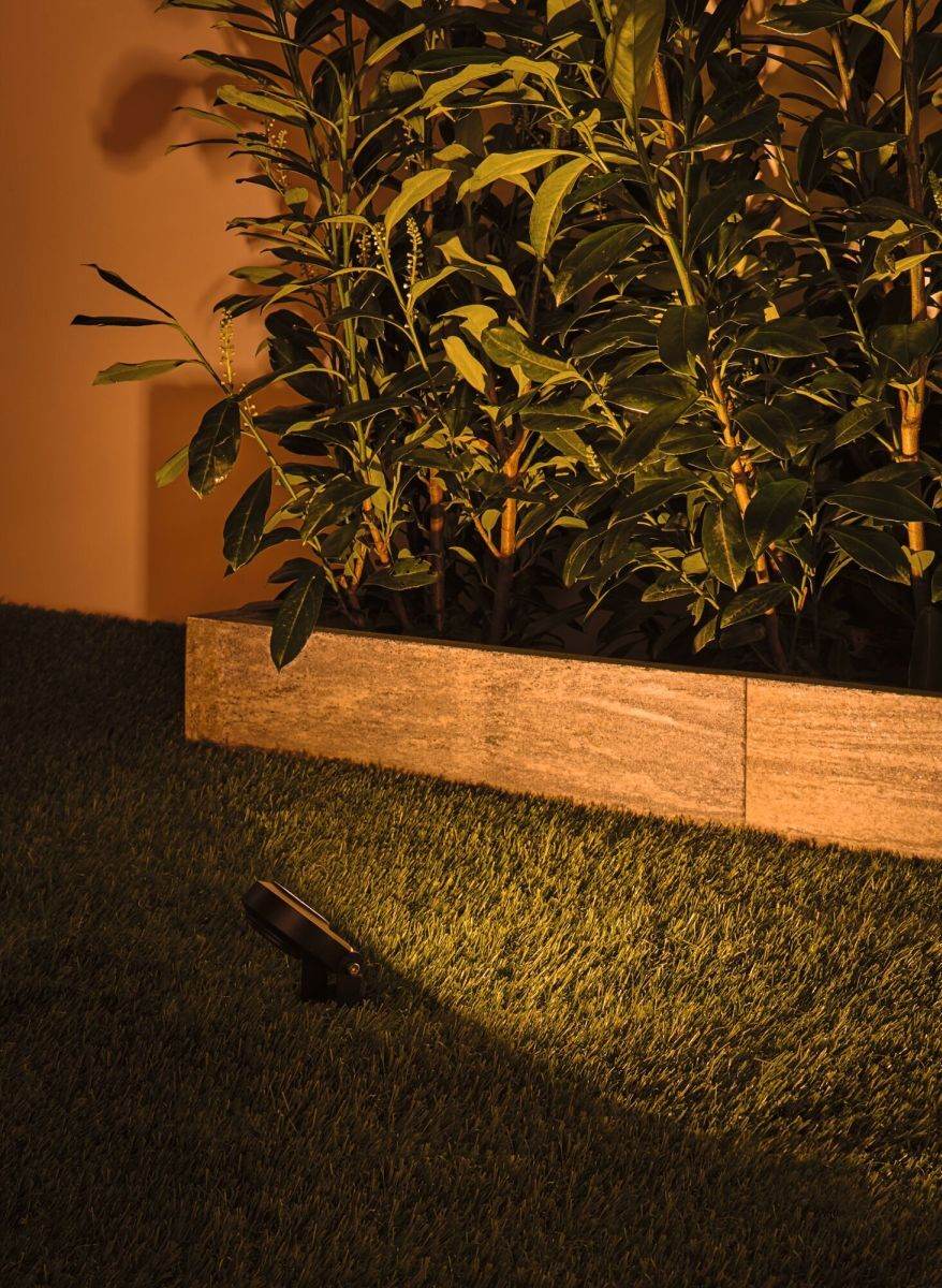 Paulmann Plug & Shine LED Spot Sting 3er-Basisset, 6,3 W, 280 lm, IP67, 2200 K, insektenfreundlich Produktabbildung 4