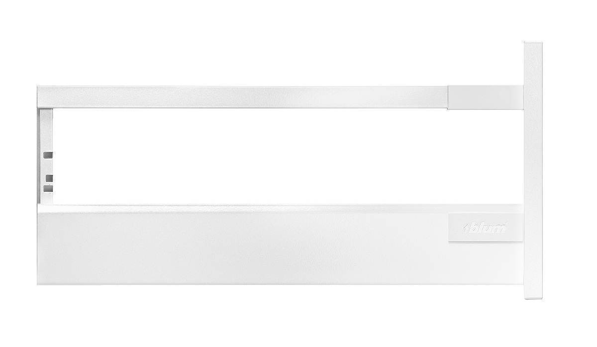 Blum TANDEMBOX antaro Frontauszug Reling D mit Vollauszug TIP-ON BLUMOTION, INSERTA, Seidenweiß Produktabbildung 4