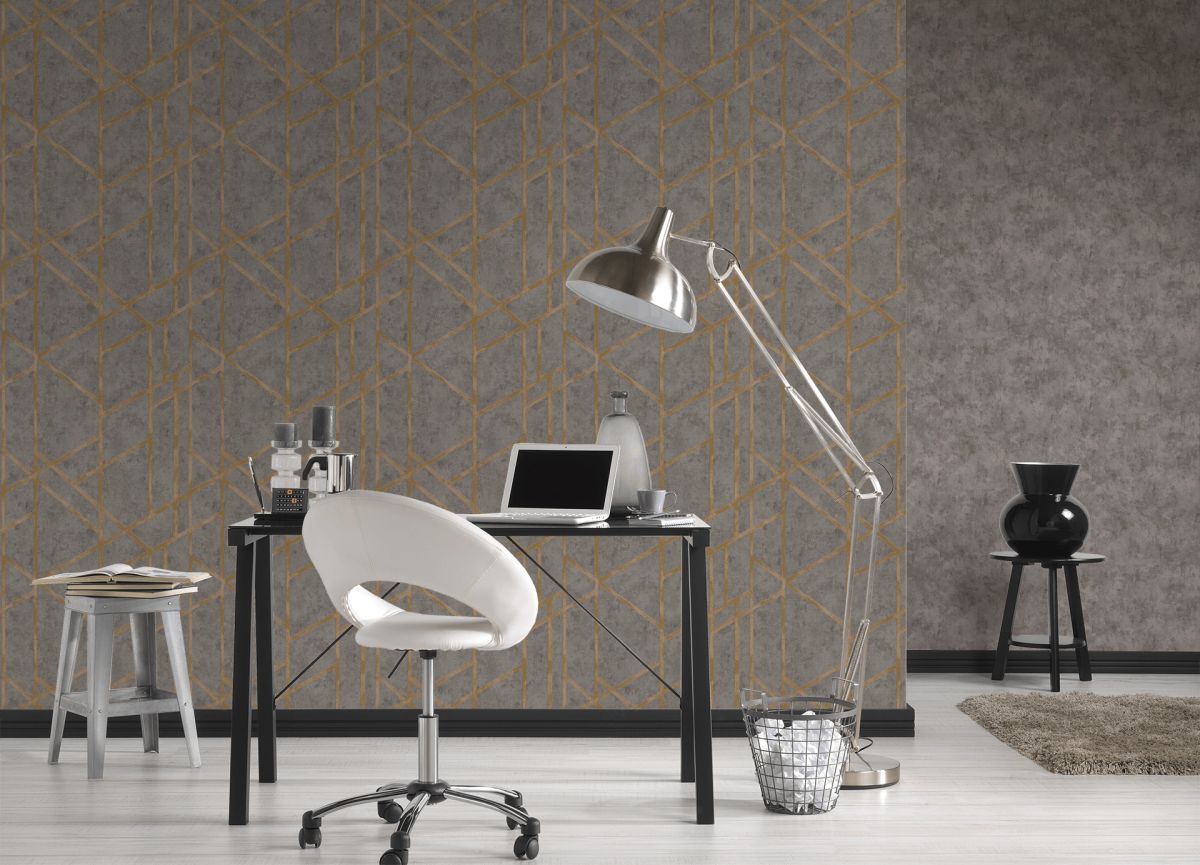 Livingwalls Grau Linien Modern Vliestapete Metropolitan Stories 369281 Produktabbildung 8