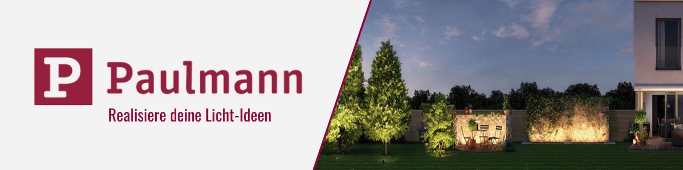 Banner Paulmann - Realisiere deine Licht-Ideen