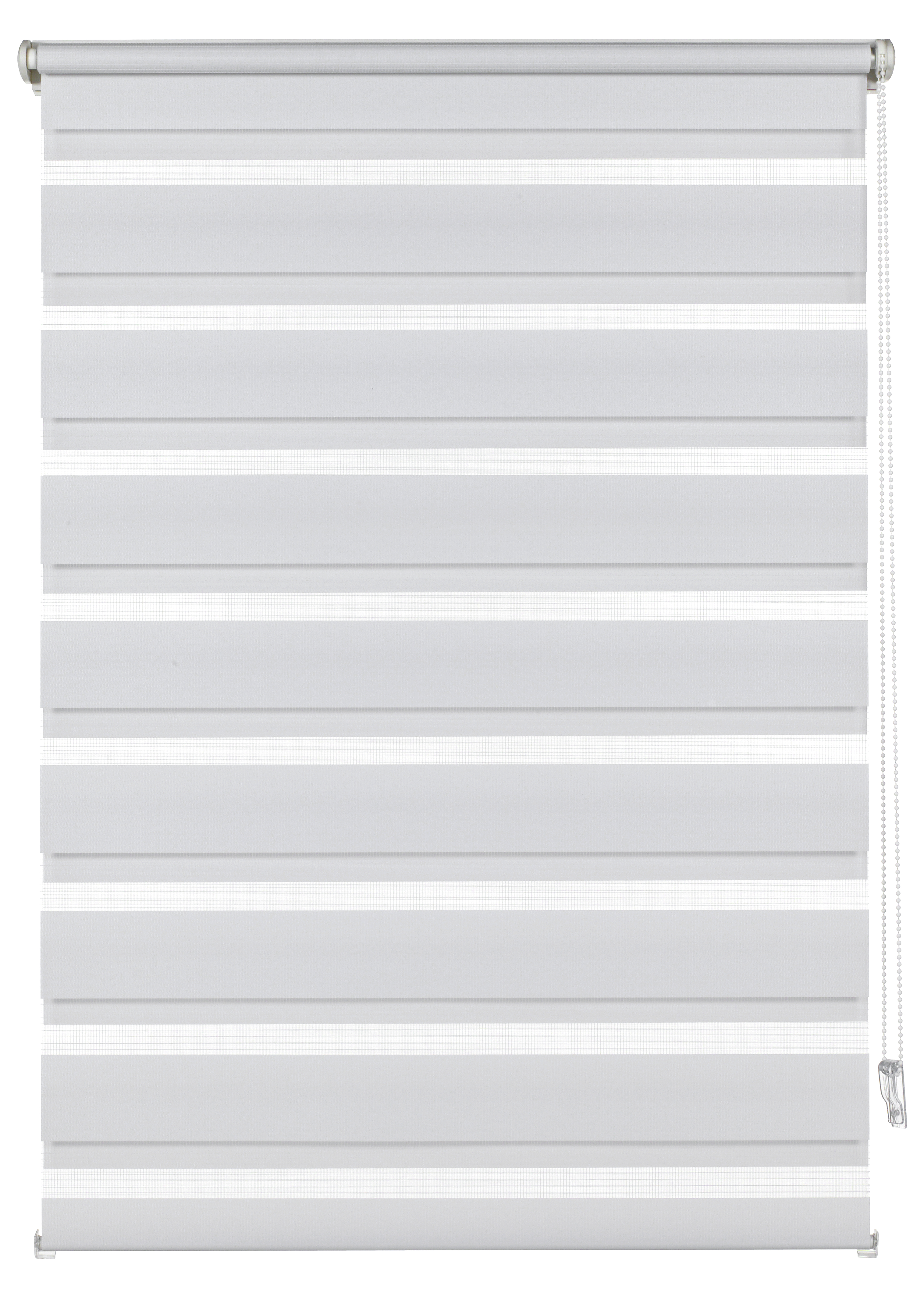 Gardinia EASYFIX Doppelrollo mit Montageschiene weiß 90 x 150 Produktabbildung
