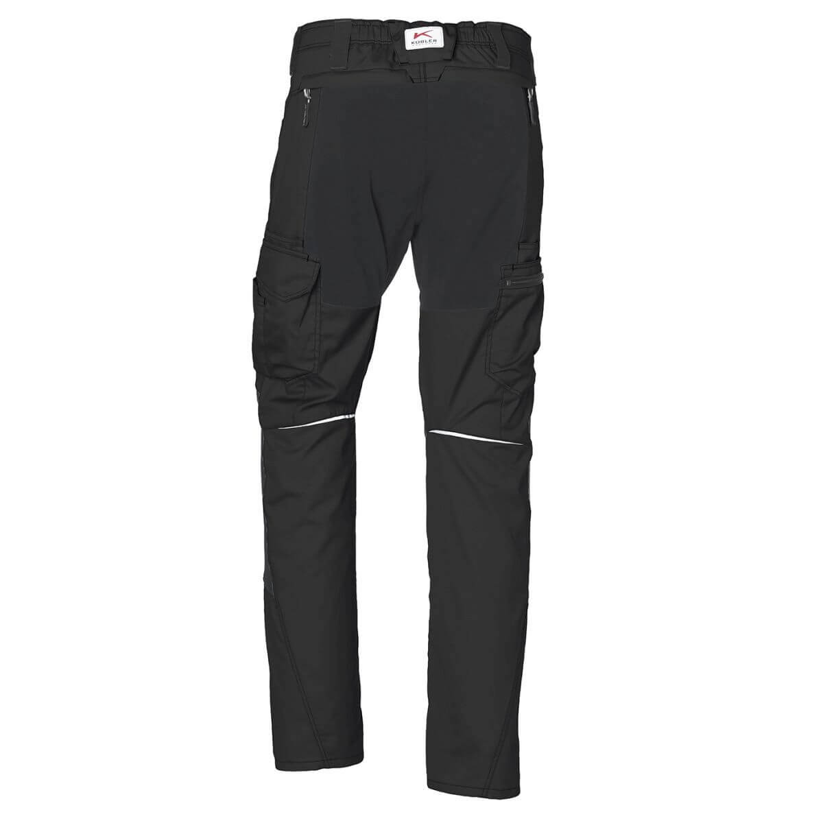 KÜBLER ACTIVIQ Stretchhose | Arbeitshose mit Stretcheinsätzen | Größe 26 | Schwarz Produktabbildung 2
