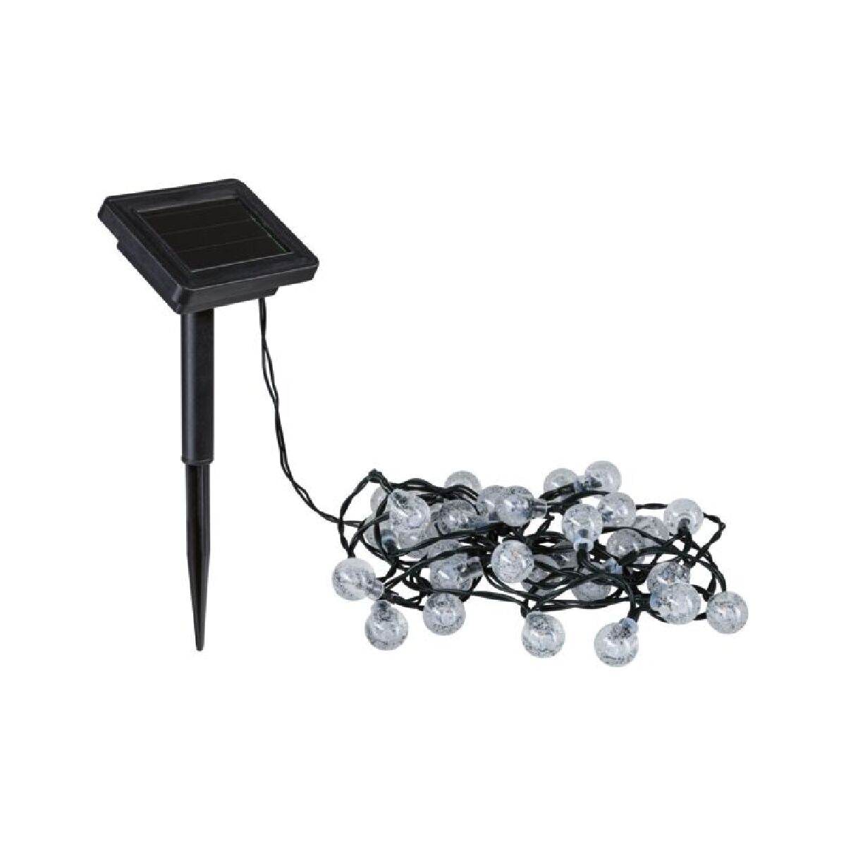 Paulmann Solar LED Lichterkette Soala mit Dämmerungssensor | 3000 K | Warmweiß | IP44 | 390 cm Länge Produktabbildung 2