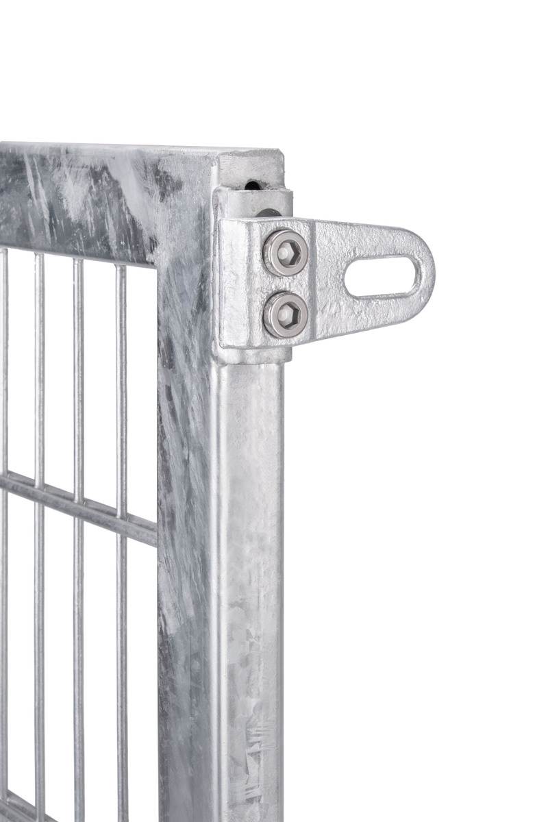 Stabgitter-Doppeltor,feuerverzinkt,60x40 | 3000x1400 | Pfosten 100x100 Produktabbildung 8