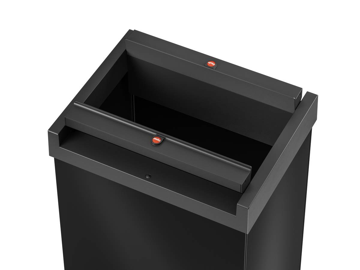 Hailo Big-Box® Swing XL 52L, Grossraum, Abfallbox, Schwingdeckel, Mülleimer, Abfallsammler, Schwarz Produktabbildung 3