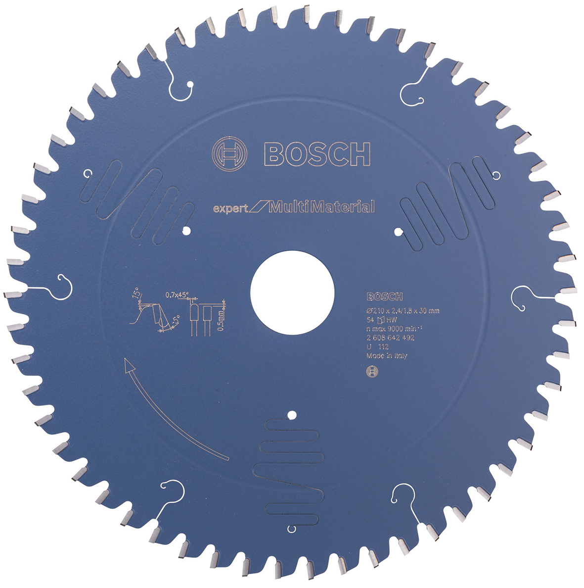 Bosch Kreissägeblatt Ex Multi Material, verschiedene Grössen Produktabbildung