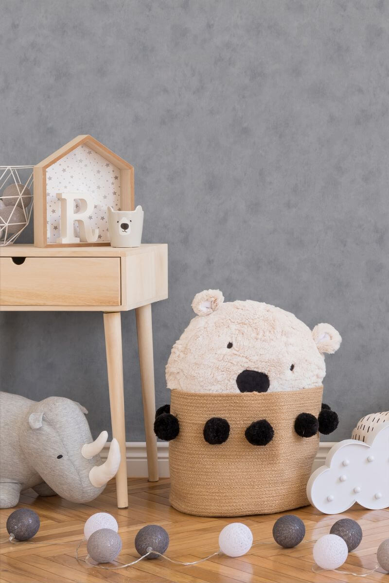 AS Creation Tapete | Einfarbige Tapete Grau | Boys & Girls 6 Produktabbildung 4