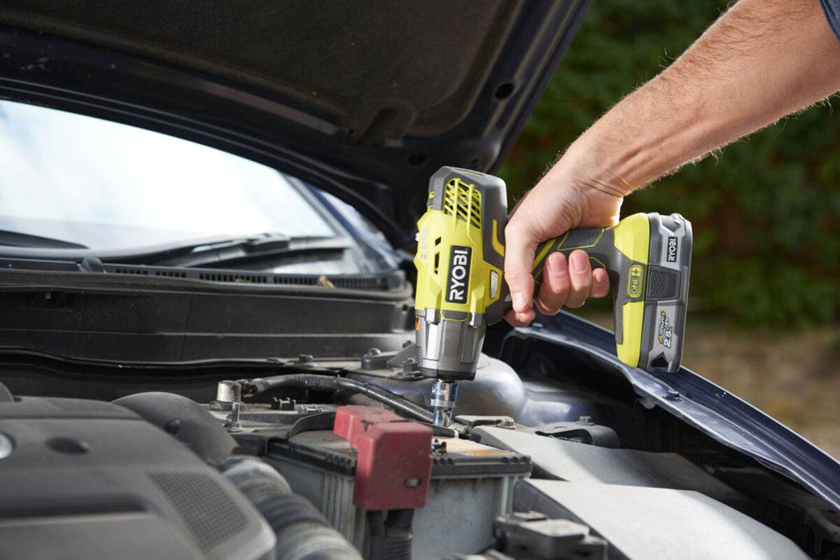 Ryobi Reifenwechsel-Set, Akku-Schlagschrauber, Akku Kompressor, Reifenwechsel Produktabbildung 3